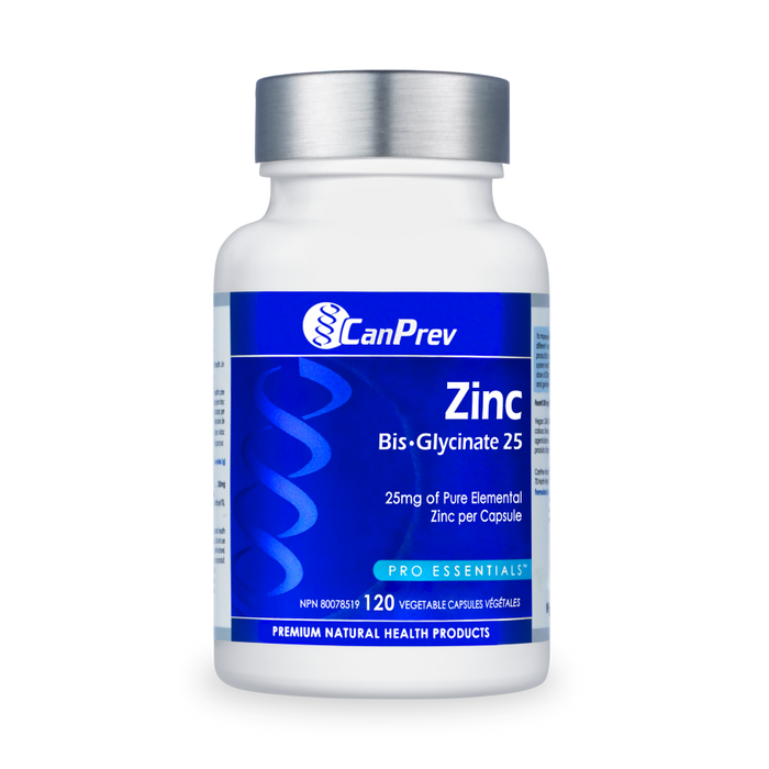 Zinc Bis·glycinate 25 (120 Vcaps)