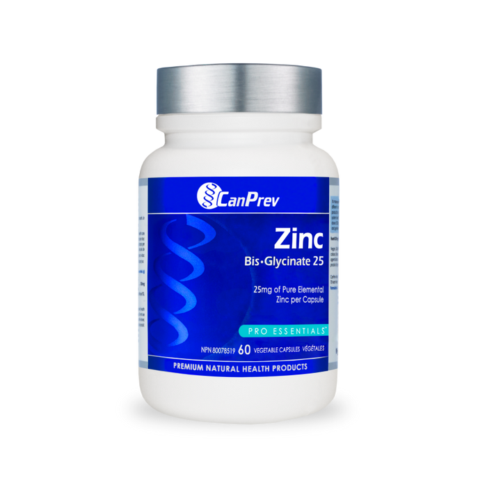 Zinc Bis·glycinate 25 (60 Vcaps)