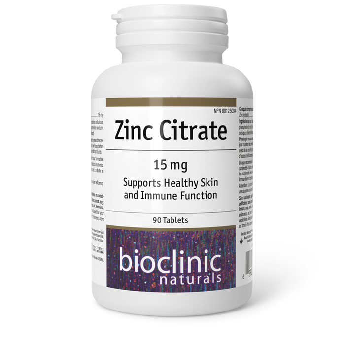 Zinc Citrate 15mg (90 Cos)